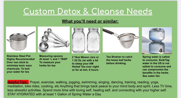 Detox & Cleanse w/ Regimen